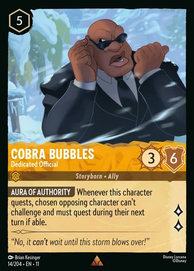 Cobra Bubbles