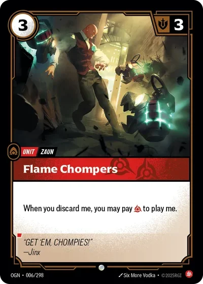 Flame Chompers
