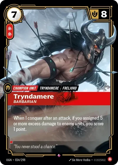 Tryndamere - Barbarian