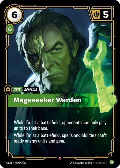 Mageseeker Warden