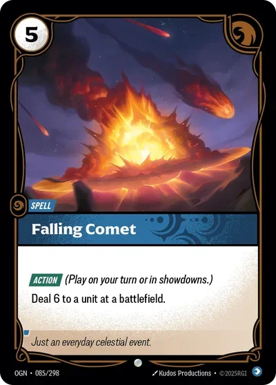 Falling Comet