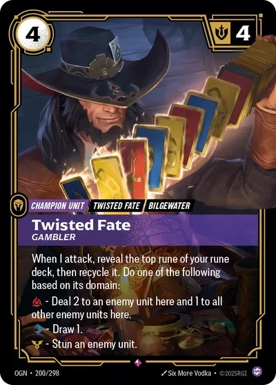 Twisted Fate - Gambler