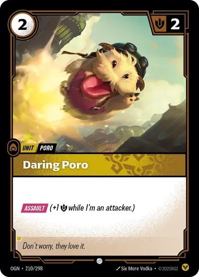 Daring Poro