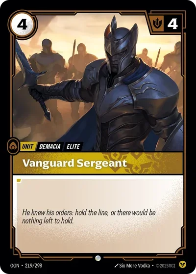 Vanguard Sergeant