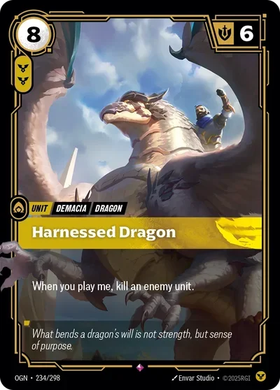 Harnessed Dragon