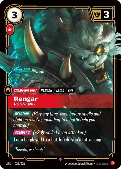 Rengar - Pouncing