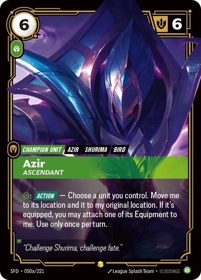 Azir - Ascendant