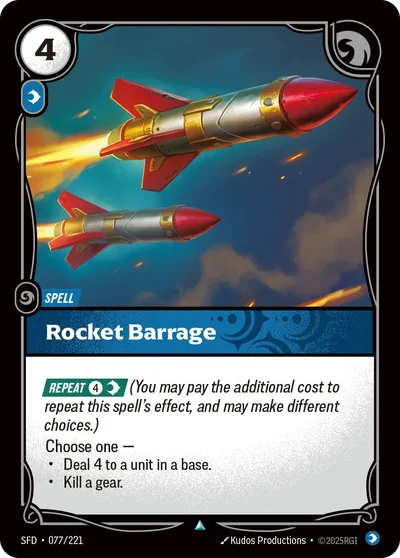 Rocket Barrage