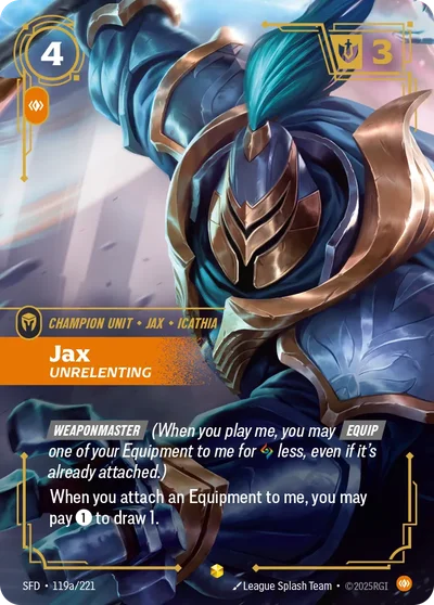 Jax - Unrelenting