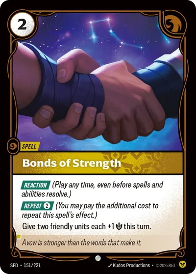 Bonds of Strength