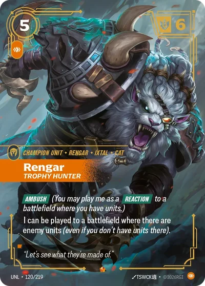 Rengar - Trophy Hunter