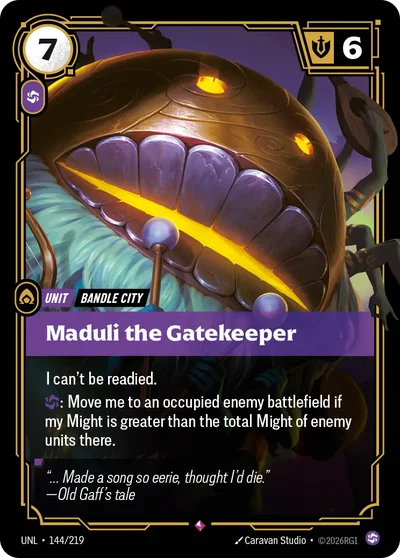 Maduli the Gatekeeper