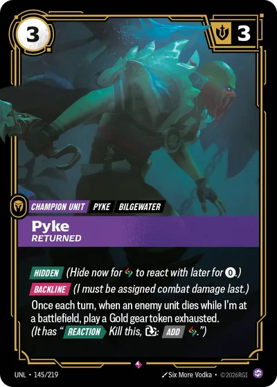 Pyke - Returned