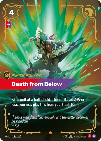 Death from Below