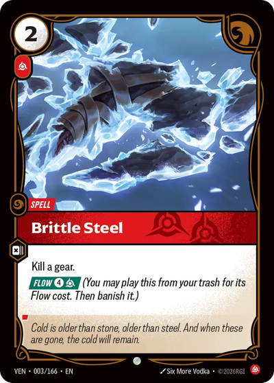 Brittle Steel