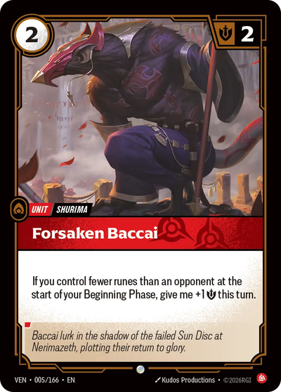 Forsaken Baccai
