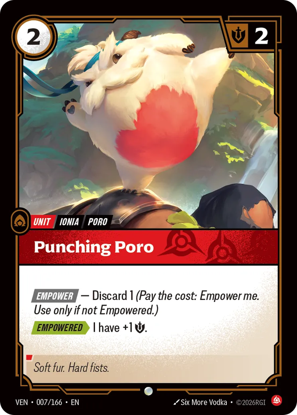 Punching Poro Punching Poro