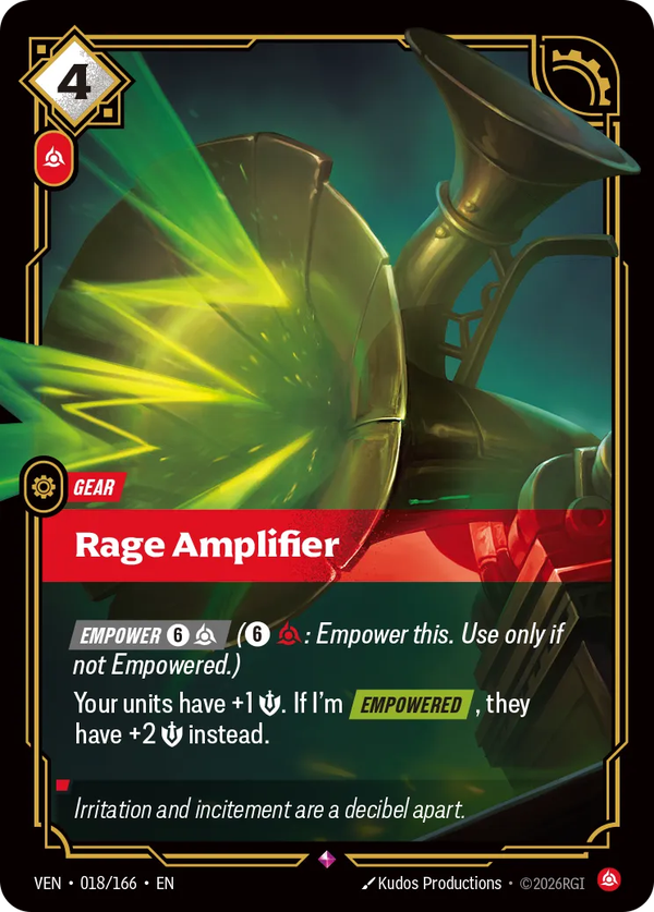 Rage Amplifier Rage Amplifier