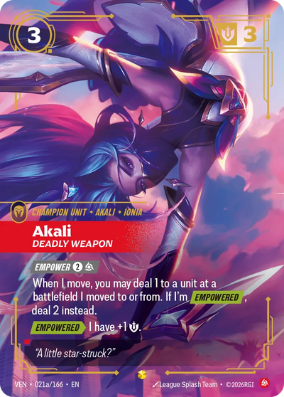 Akali - Deadly Weapon