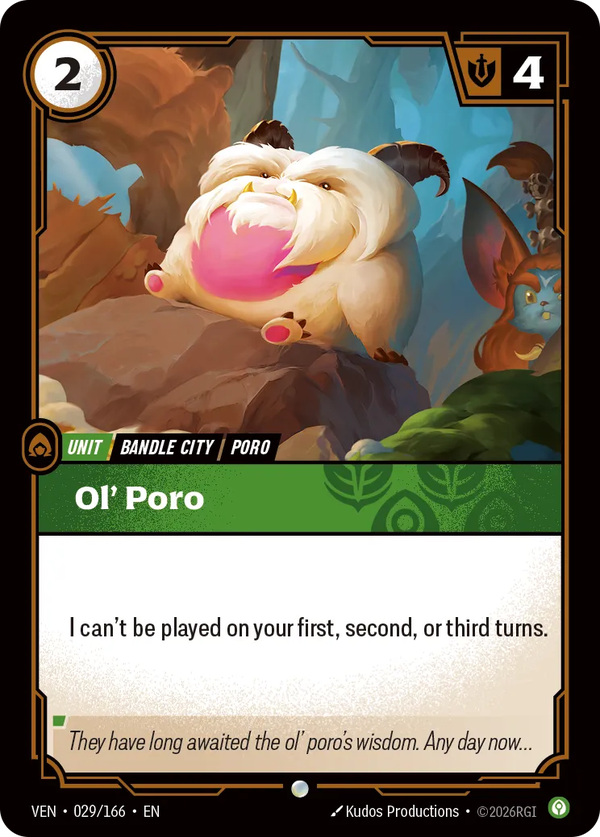 Ol' Poro Ol' Poro