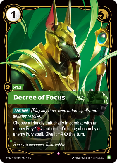 Decree of Focus