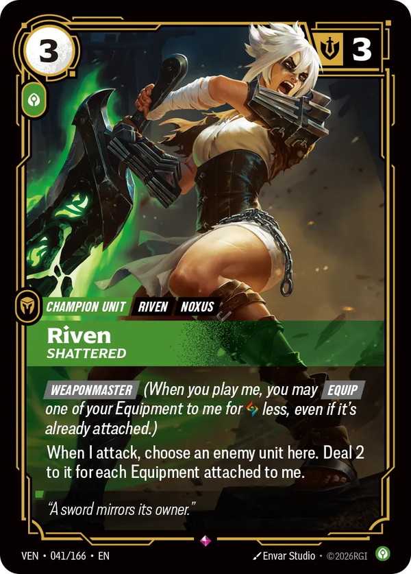 Riven - Shattered Riven - Shattered