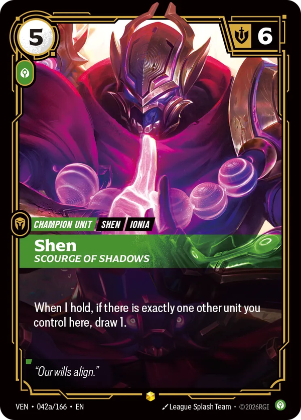 Shen - Scourge of Shadows Shen - Scourge of Shadows