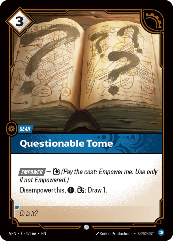 Questionable Tome Questionable Tome
