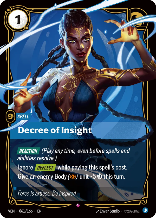 Decree of Insight Decree of Insight