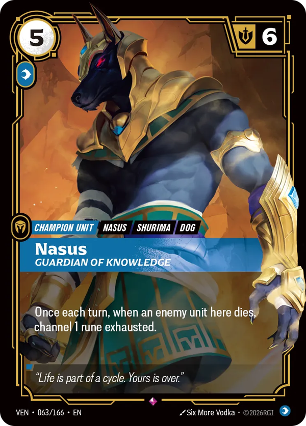 Nasus - Guardian of Knowledge Nasus - Guardian of Knowledge