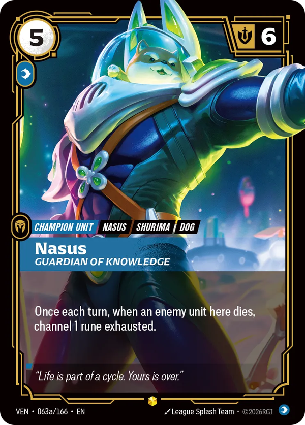 Nasus - Guardian of Knowledge Nasus - Guardian of Knowledge