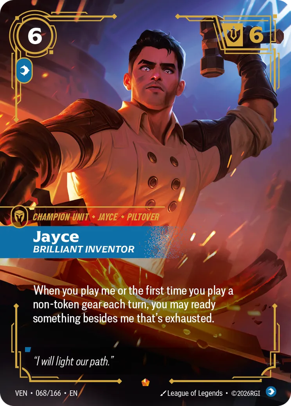 Jayce - Brilliant Inventor Jayce - Brilliant Inventor