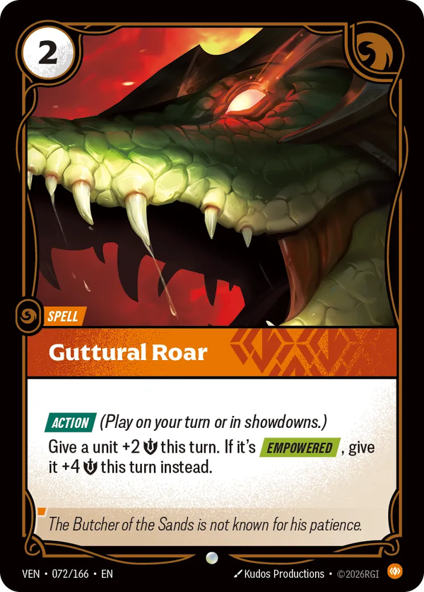 Guttural Roar Guttural Roar