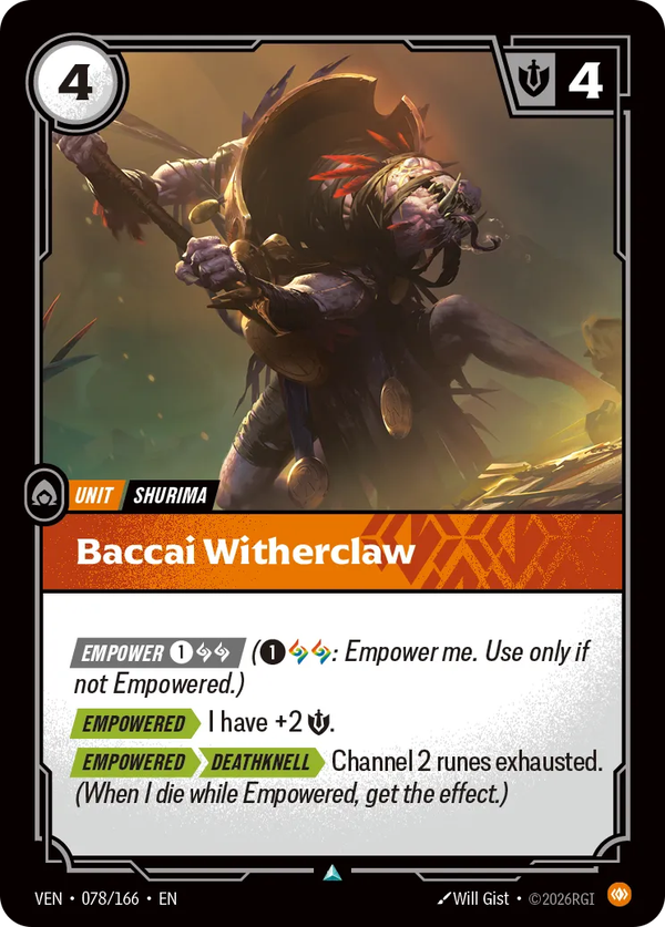 Baccai Witherclaw Baccai Witherclaw