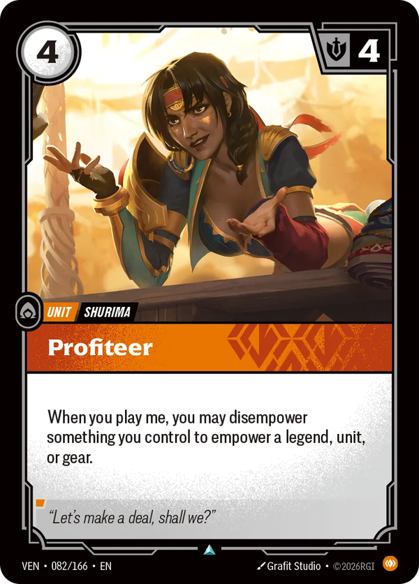 Profiteer Profiteer