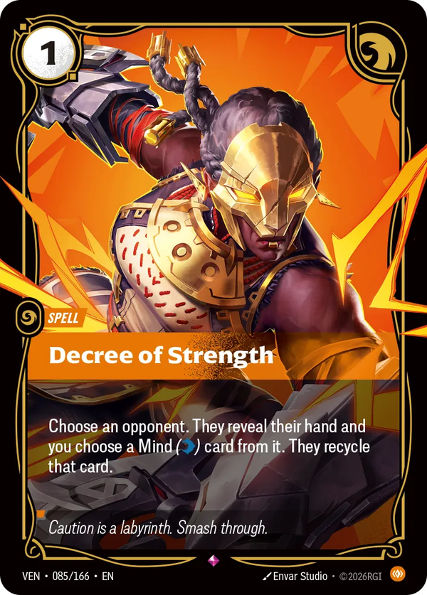 Decree of Strength Decree of Strength