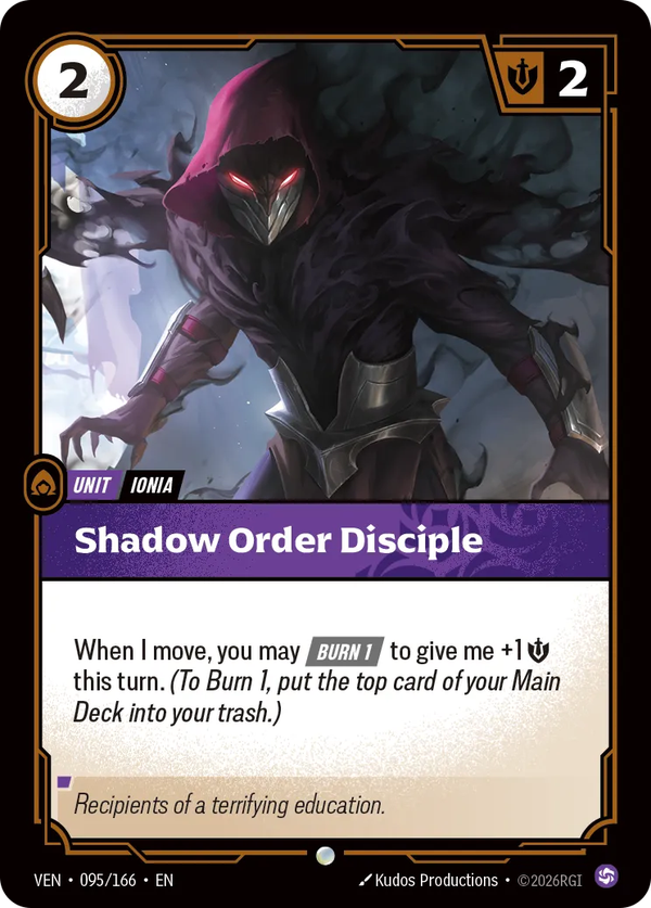 Shadow Order Disciple Shadow Order Disciple