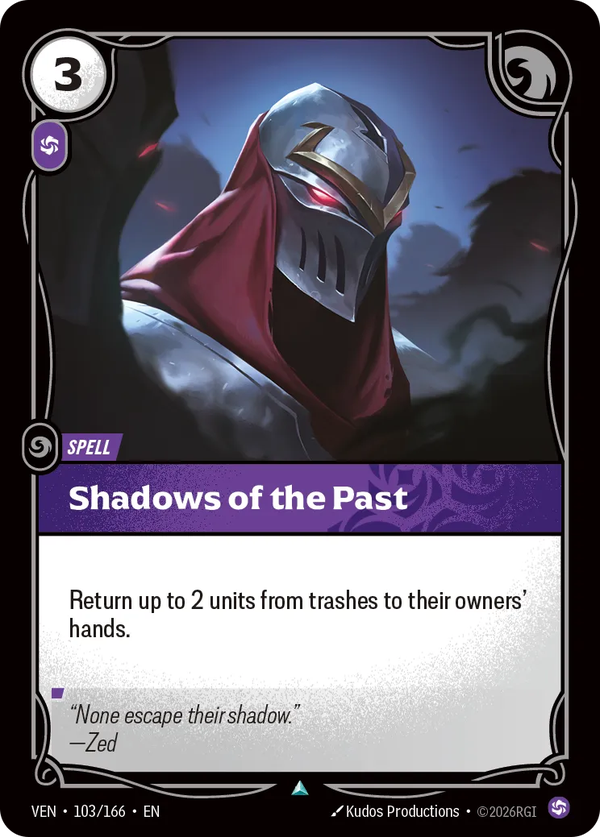 Shadows of the Past Shadows of the Past