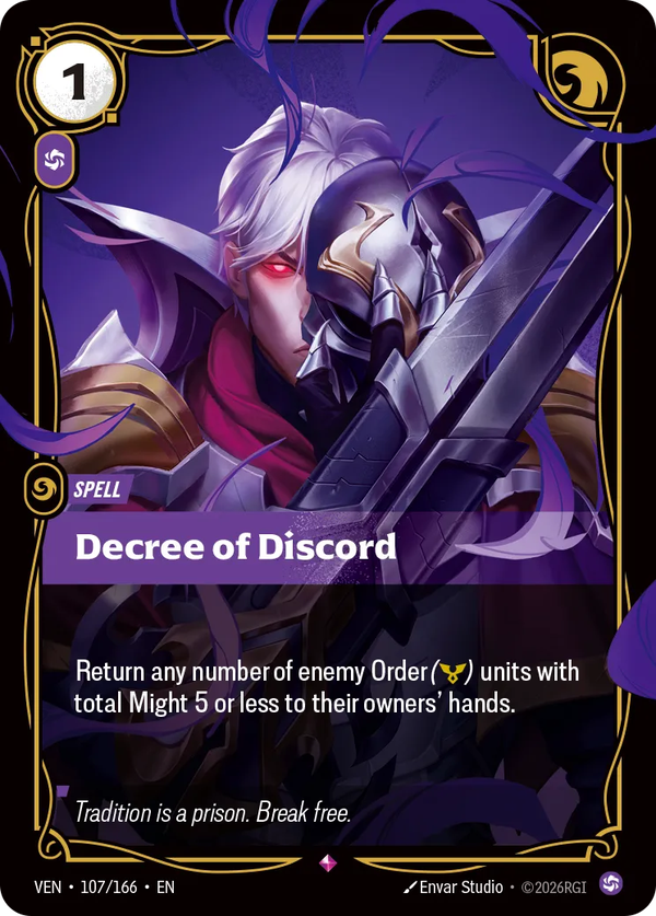 Decree of Discord Decree of Discord