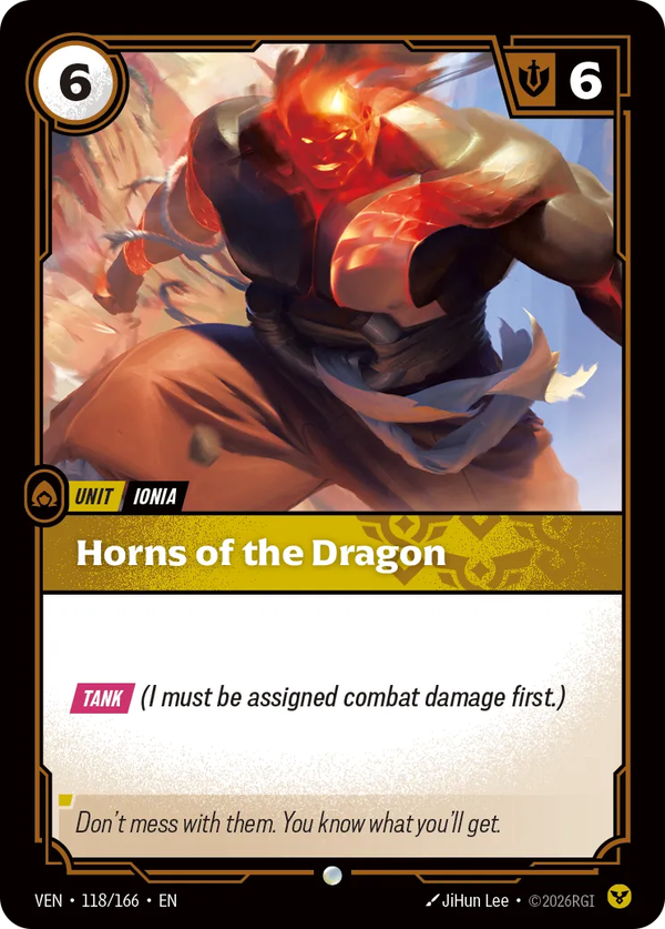 Horns of the Dragon Horns of the Dragon
