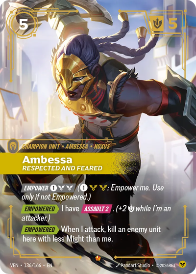 Ambessa - Respected and Feared